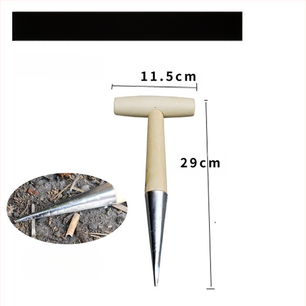 Transplantator din oțel inoxidabil pentru răsaduri – unealtă de grădină GRANPA/Old Pan, personalizabil