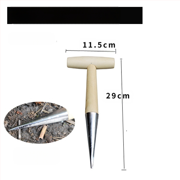 Transplantator din oțel inoxidabil pentru răsaduri – unealtă de grădină GRANPA/Old Pan, personalizabil