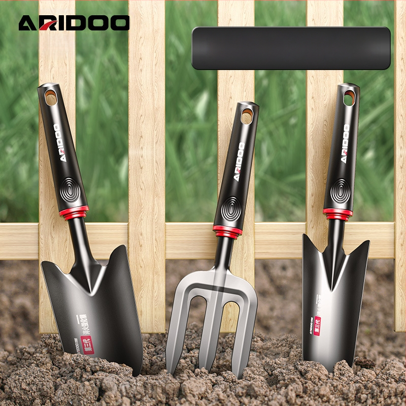 Ai Rui Shield A11 3-предметен комплект градински инструменти: плажна лопата, градинска лопата и мини мотика