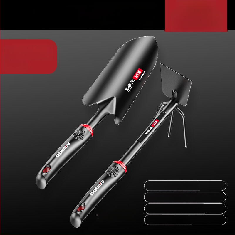 Ai Rui Shield A11 3-предметен комплект градински инструменти: плажна лопата, градинска лопата и мини мотика