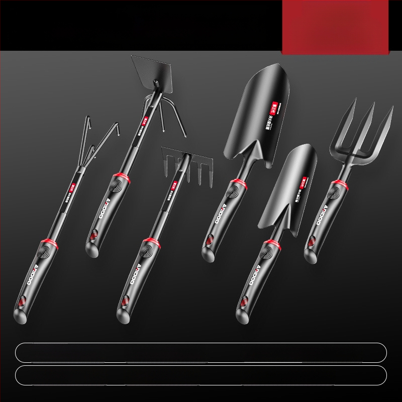 Ai Rui Shield A11 3-предметен комплект градински инструменти: плажна лопата, градинска лопата и мини мотика