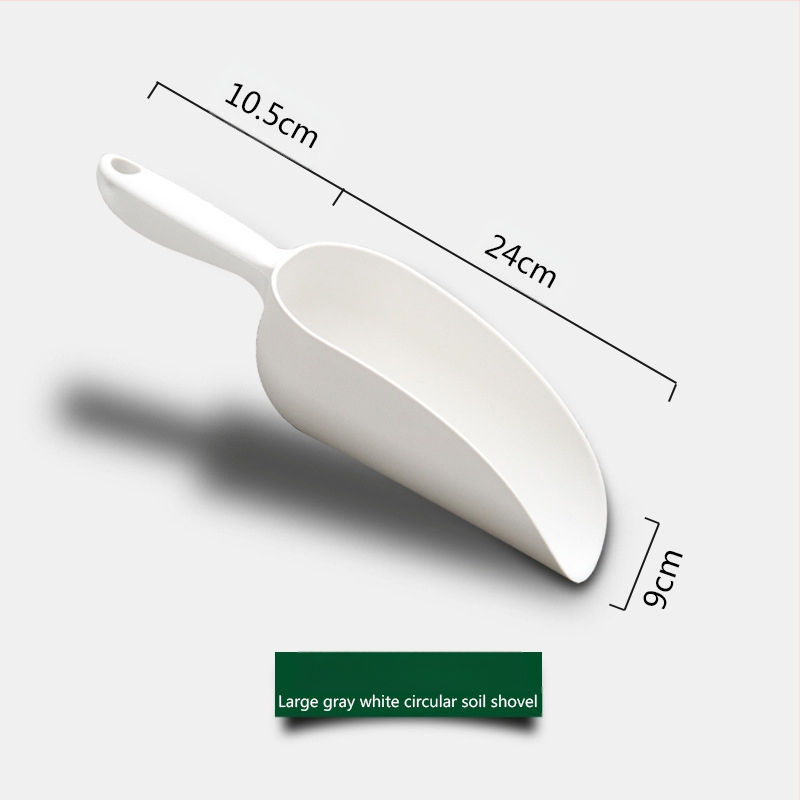 Plastični trodijelni set vrtnih alata: lopata za tlo, lopata za pijesak i univerzalna lopata