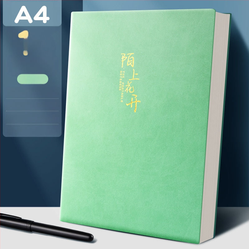 Bilježnica Sijin (omot: PP, ljepljeno povezivanje, šumski papir, 300–400 stranica, stil: poslovni ured)