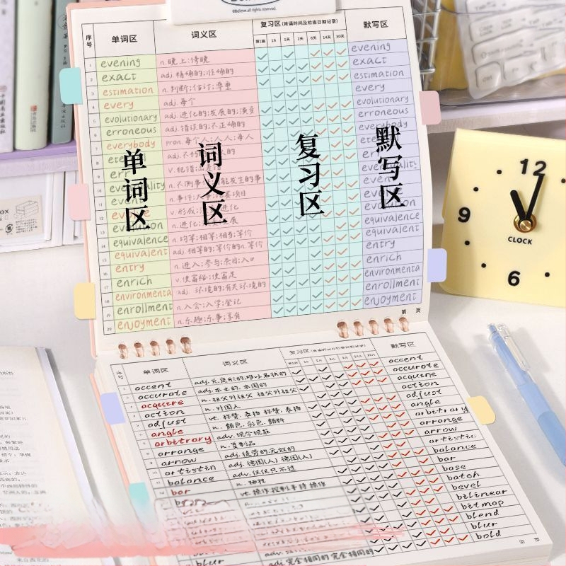 Baishuo Bilježnica s listovima, PP korica, Dowling papir, 60 stranica, kreativni trendovi