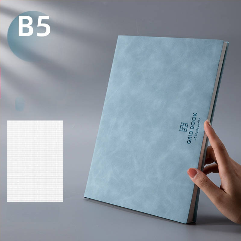 Bilježnica s mrežnim listovima; PU korica; žičano vezivanje; papir šume 100 gsm; 100 stranica