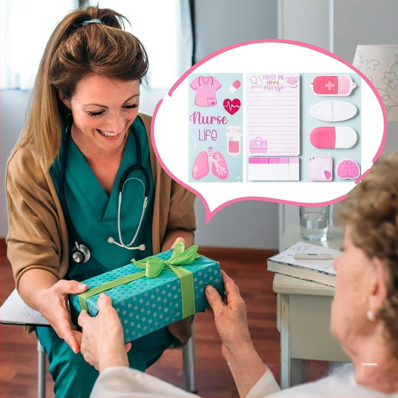 Post-it piezīmes dzīvnieku formās, 30 lapas, līmējošas