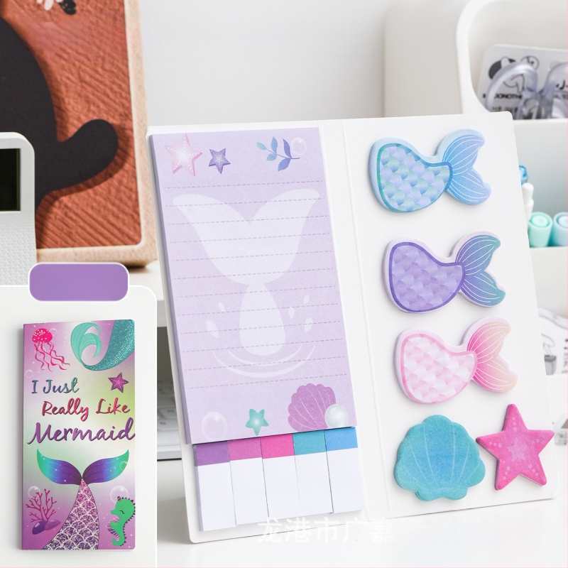 Post-it piezīmes dzīvnieku formās, 30 lapas, līmējošas