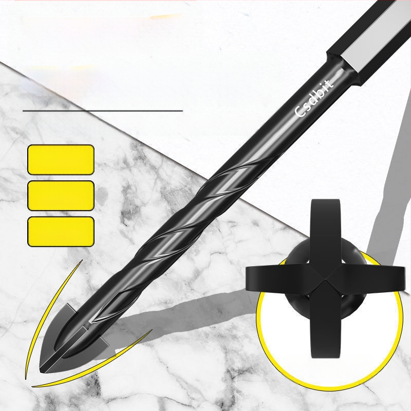 Burghie încrucișate și triunghi pentru plăci ceramice, sticlă, marmură și pereți din ciment