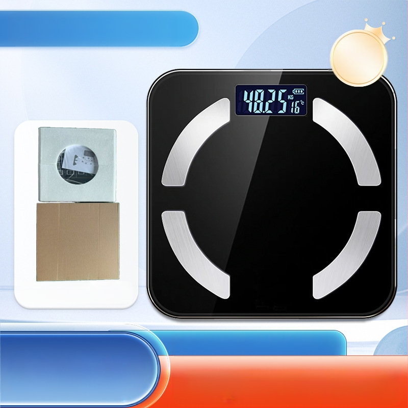 Ķermeņa tauku svari ar Bluetooth — gudra mājas veselības svari pieaugušajiem; mēra svaru, ķermeņa taukus, kalorijas un mitrumu; maksimālais slodze 180 kg