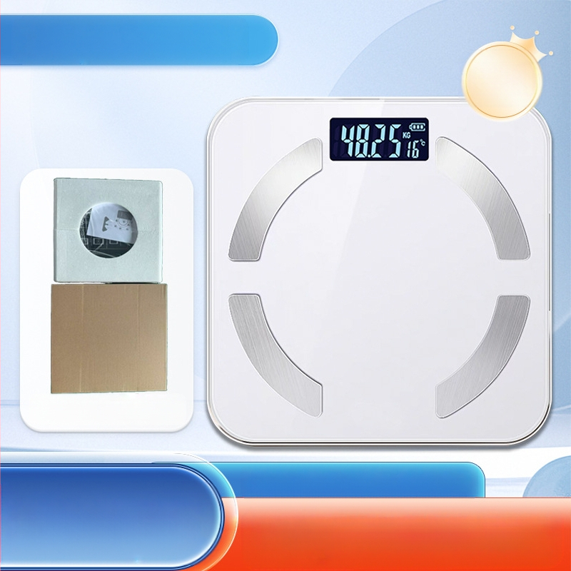Ķermeņa tauku svari ar Bluetooth — gudra mājas veselības svari pieaugušajiem; mēra svaru, ķermeņa taukus, kalorijas un mitrumu; maksimālais slodze 180 kg