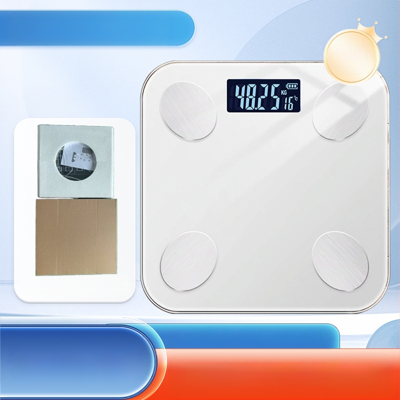 Ķermeņa tauku svari ar Bluetooth — gudra mājas veselības svari pieaugušajiem; mēra svaru, ķermeņa taukus, kalorijas un mitrumu; maksimālais slodze 180 kg