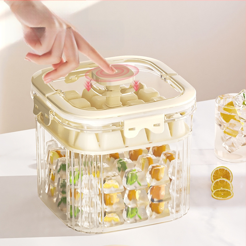 Youfanxin Găleată de Gheață – Transparentă, din Plastic Îngroșat, pentru Picnicuri în Aer Liber, Portabilă și Multifuncțională (Lansată Iulie 2024)