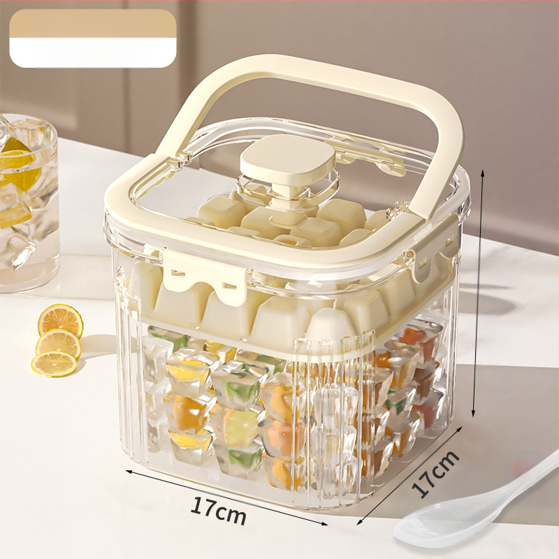 Youfanxin Găleată de Gheață – Transparentă, din Plastic Îngroșat, pentru Picnicuri în Aer Liber, Portabilă și Multifuncțională (Lansată Iulie 2024)