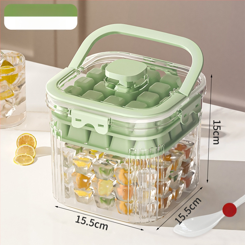 Youfanxin Găleată de Gheață – Transparentă, din Plastic Îngroșat, pentru Picnicuri în Aer Liber, Portabilă și Multifuncțională (Lansată Iulie 2024)