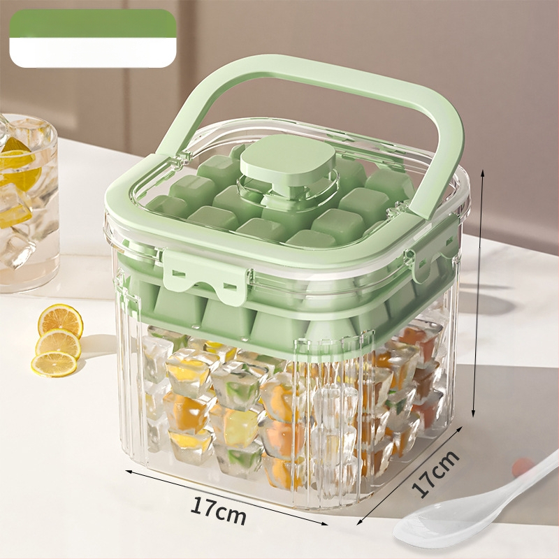 Youfanxin Găleată de Gheață – Transparentă, din Plastic Îngroșat, pentru Picnicuri în Aer Liber, Portabilă și Multifuncțională (Lansată Iulie 2024)