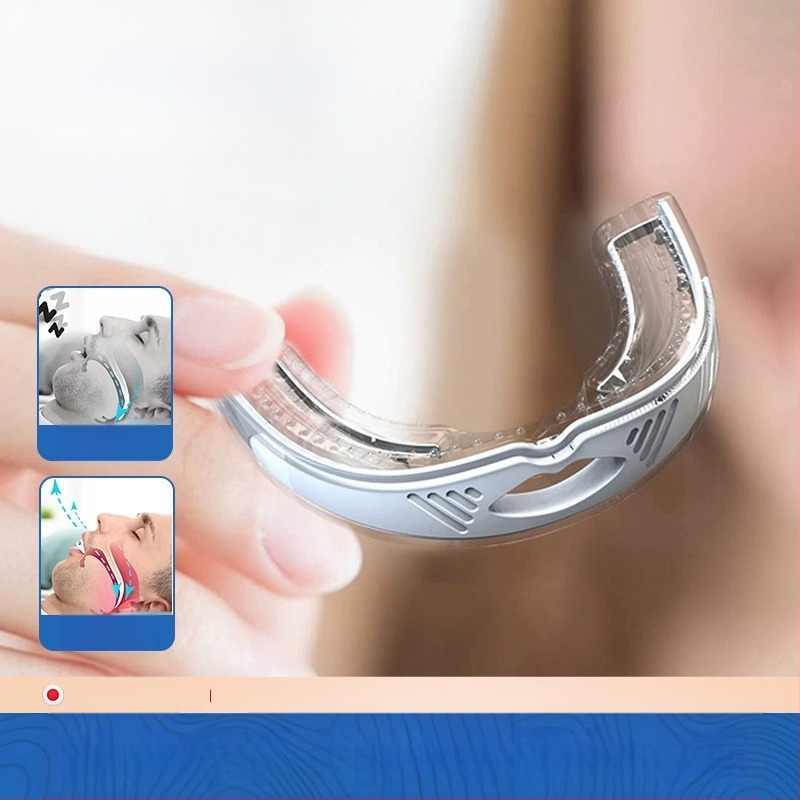 Антихъркане устно устройство за мъже и жени, облекчава назална конгестия, ортодонтски апарат, гума, стил лукс