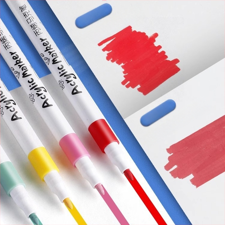 Hundred Knowledge akrila marķieris, ūdensizturīgs, graffiti un akvareļu zīmējumiem