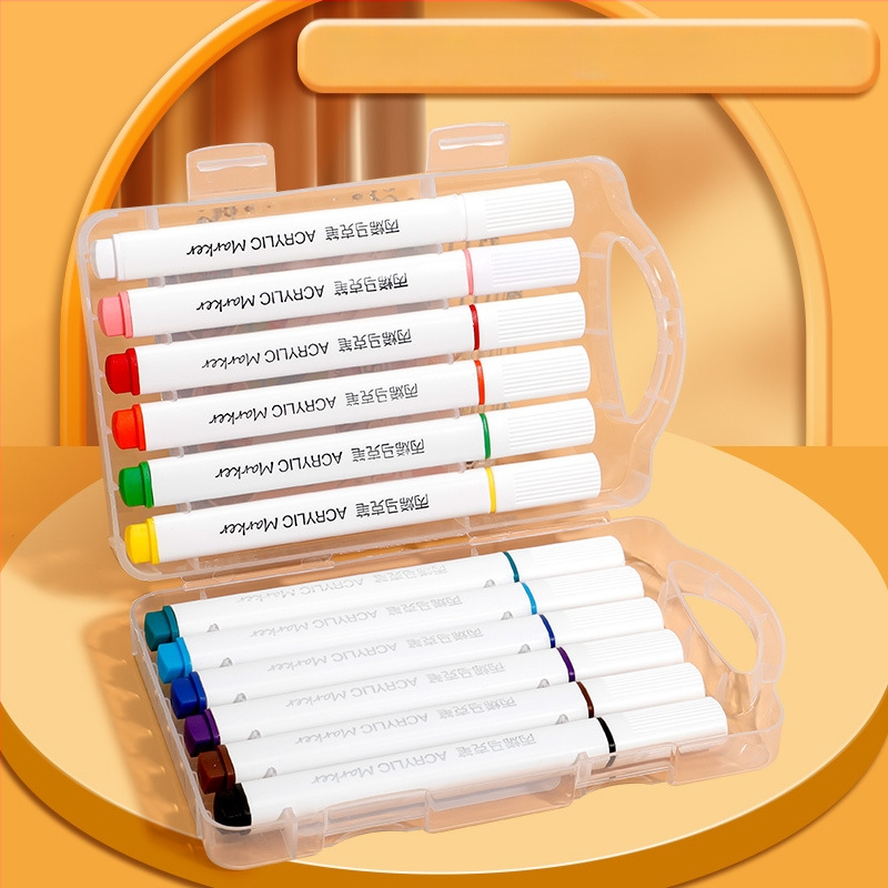 Hundred Knowledge akrila marķieris, ūdensizturīgs, graffiti un akvareļu zīmējumiem