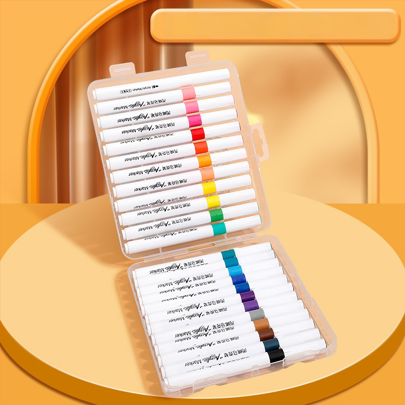 Hundred Knowledge akrila marķieris, ūdensizturīgs, graffiti un akvareļu zīmējumiem