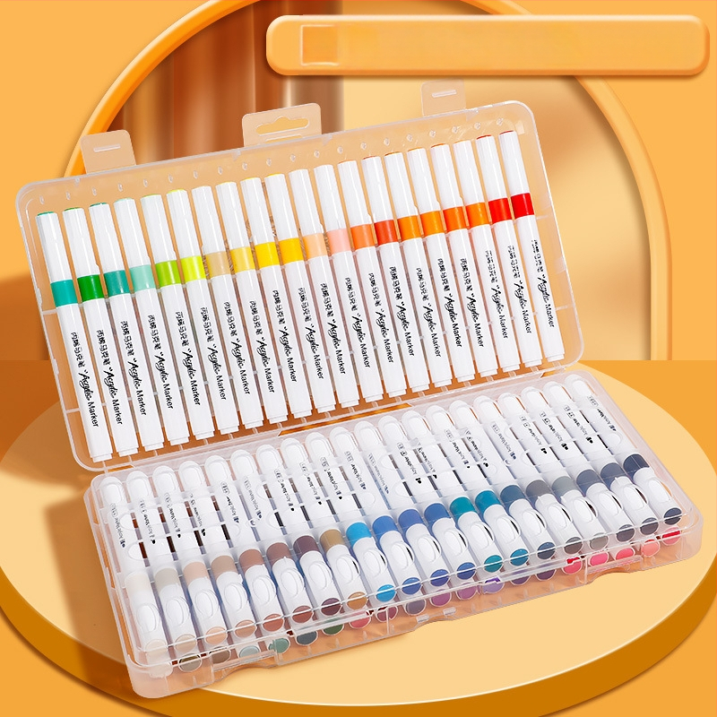 Hundred Knowledge akrila marķieris, ūdensizturīgs, graffiti un akvareļu zīmējumiem