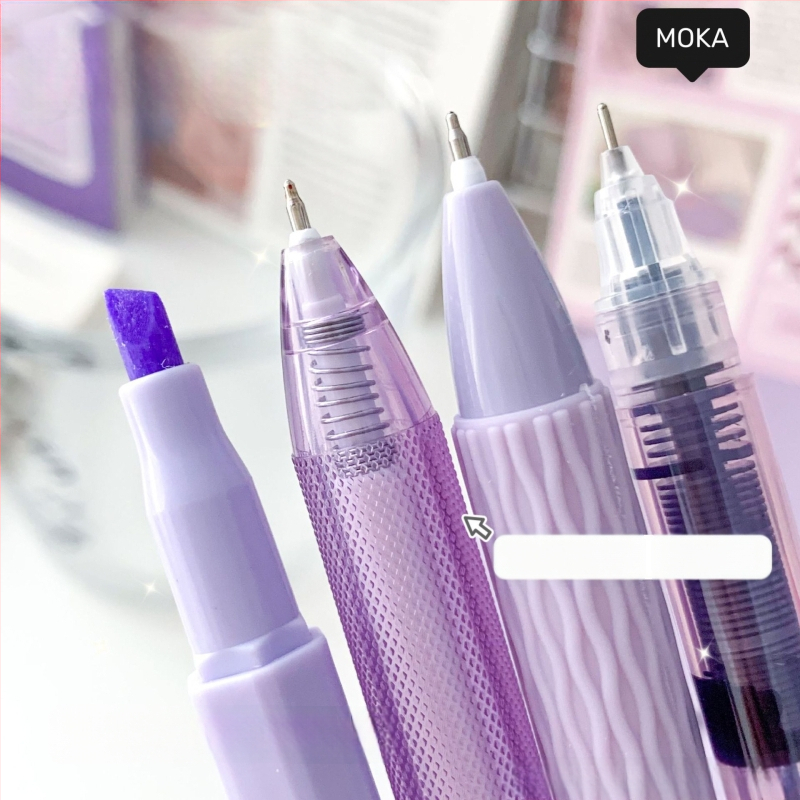 Gēla pildspalva ar plastmasas korpusu, nerūsējošā tērauda gals, neizdzēšams