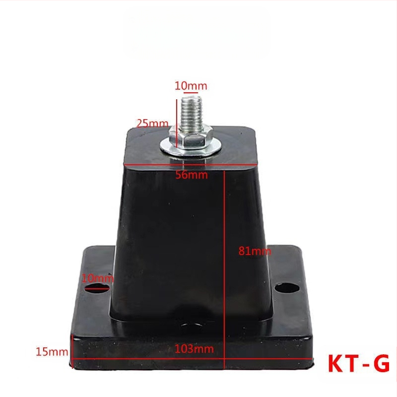 Подложка за ударопоглъщане на външен блок на климатик – гума, универсална, модел KT-A, висококачествена