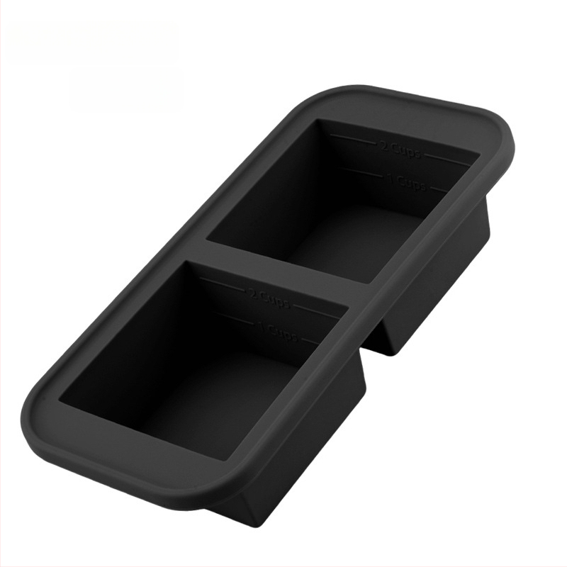 Силиконова форма за лед с капак – 500 ml, бързо замразяване, лесно изваждане, кутия за съхранение на храна