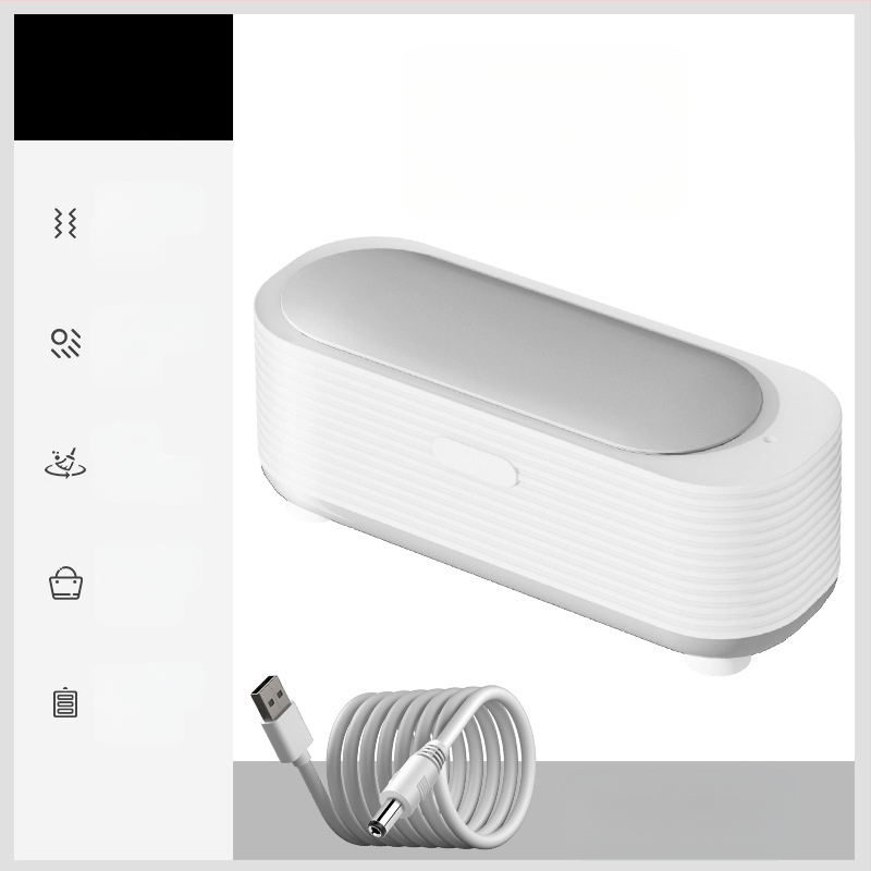 Szemüvegtisztító - mechanikus működés, USB tápegység, kapacitás 301-500 ml, PP alaplemez, gőztisztító