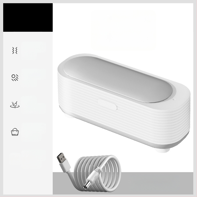 Szemüvegtisztító - mechanikus működés, USB tápegység, kapacitás 301-500 ml, PP alaplemez, gőztisztító