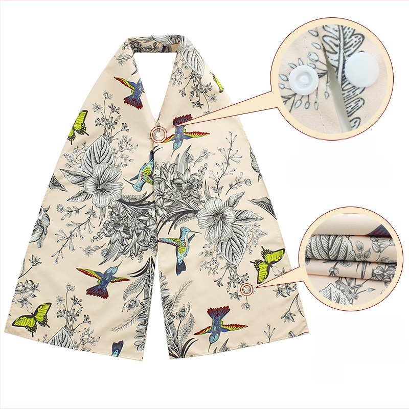 Prosopel saliva pentru copii - impermeabil, rezistent la murdărie, poliester, imprimeu floral, pentru copii 8+ ani, Brand Super Fanshengya