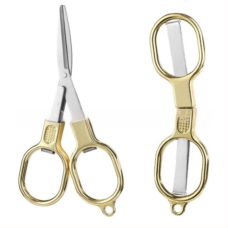 Foarfecă pliabilă cu strat titan, pentru pescuit, pentru fire de pescuit, grosime 1.0