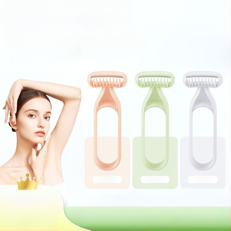 Uzacu griešanas nazis, manuālais skūšanas rīks ar importētu asmeni, korpuss no ABS un nerūsējošā tērauda