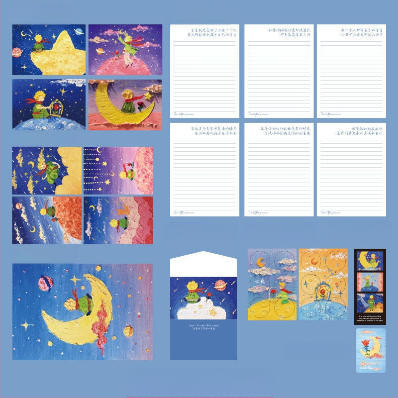 Promóciós postai üdvözlőlap pasztorális olajfestmény illusztrációval ünnepi üdvözletekhez; szokásos postai lapok; nem testreszabható.