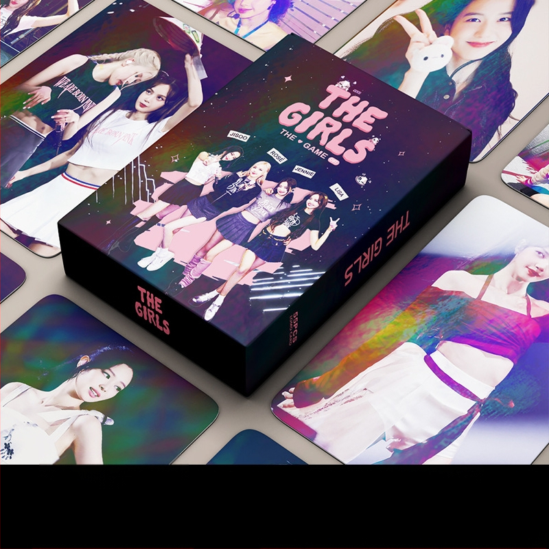 Κάρτες ευχετήριες, σετ 55 καρτών με μελάνι σε σκόνη, στυλ LOMO, συλλεκτική έκδοση