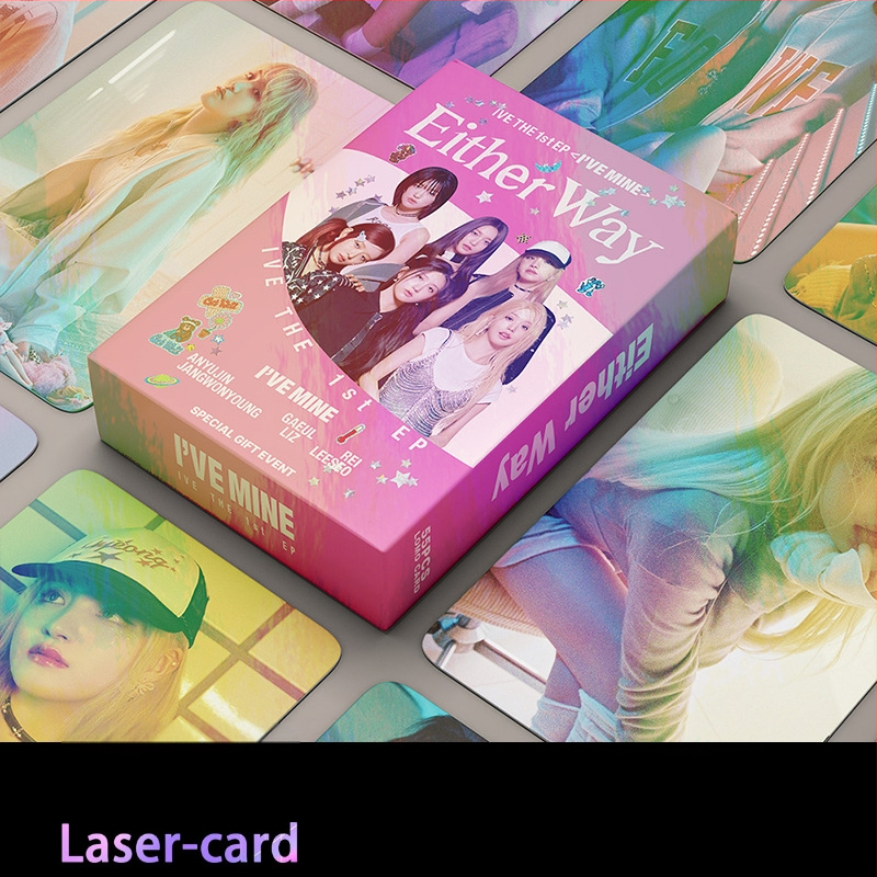 Κάρτες ευχετήριες, σετ 55 καρτών με μελάνι σε σκόνη, στυλ LOMO, συλλεκτική έκδοση