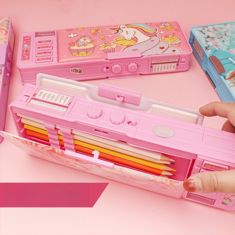 Penar pentru creioane F863, plastic, aproximativ 550 g, autorizare IP: animație joc (IP nume: Y·TIN), personalizare și imprimare a logo-ului disponibile