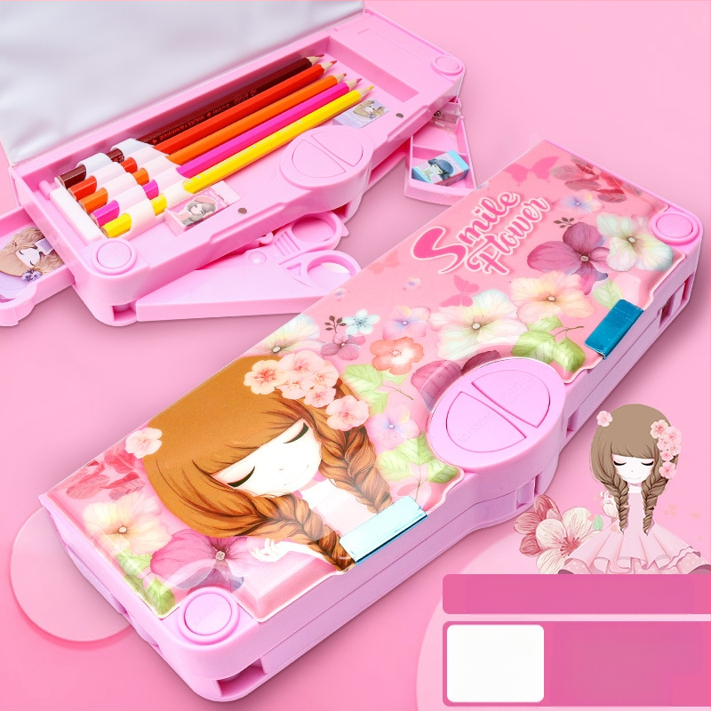 Penar pentru creioane F863, plastic, aproximativ 550 g, autorizare IP: animație joc (IP nume: Y·TIN), personalizare și imprimare a logo-ului disponibile