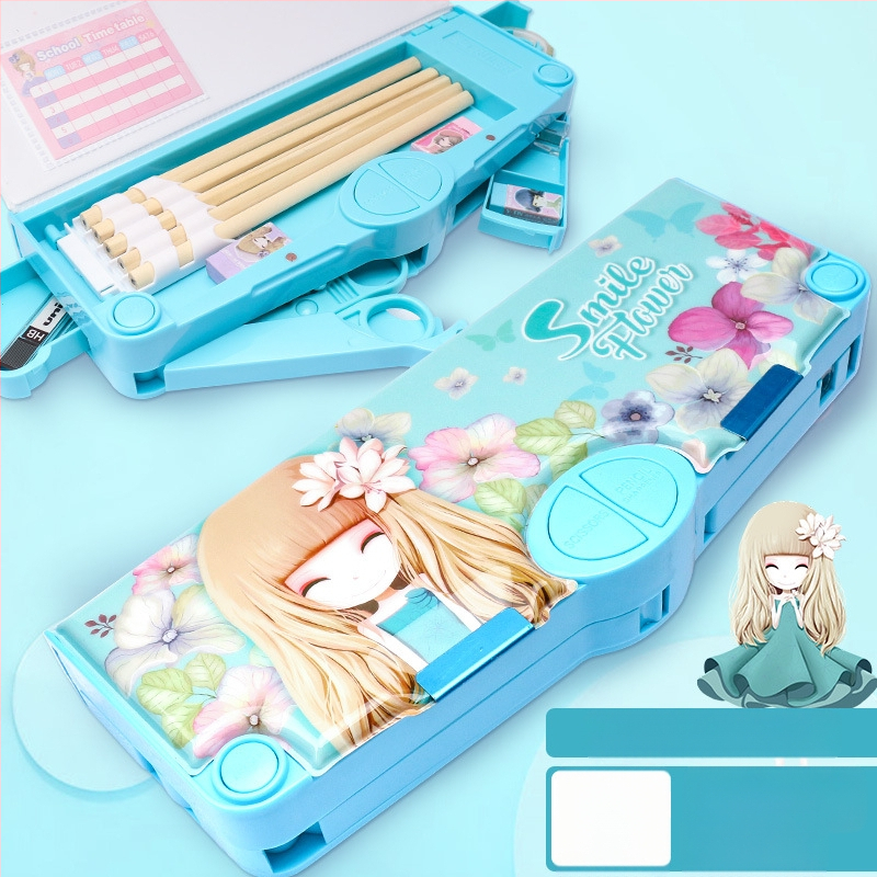 Penar pentru creioane F863, plastic, aproximativ 550 g, autorizare IP: animație joc (IP nume: Y·TIN), personalizare și imprimare a logo-ului disponibile