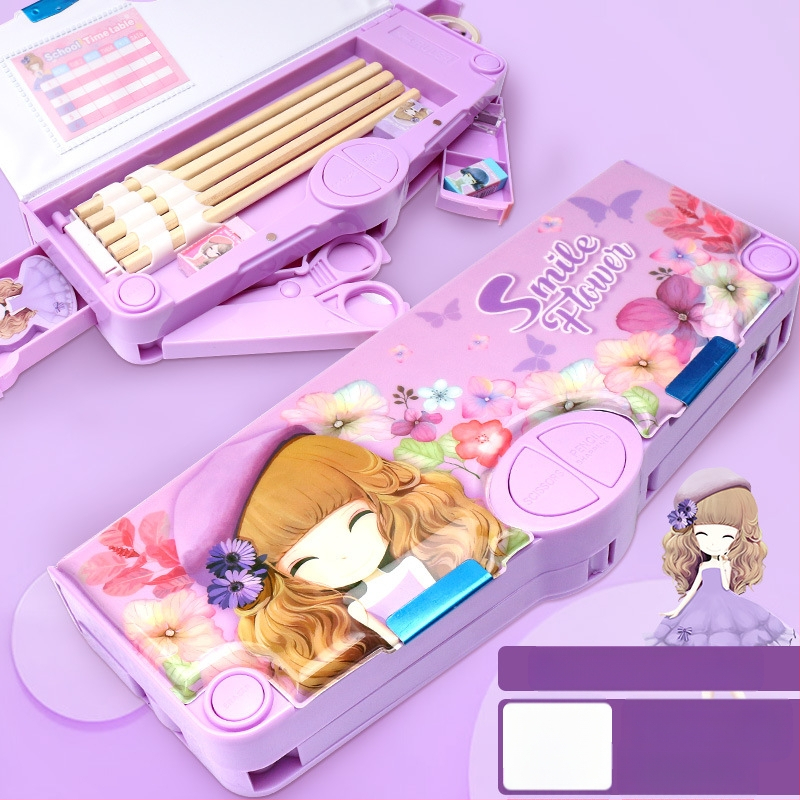 Penar pentru creioane F863, plastic, aproximativ 550 g, autorizare IP: animație joc (IP nume: Y·TIN), personalizare și imprimare a logo-ului disponibile