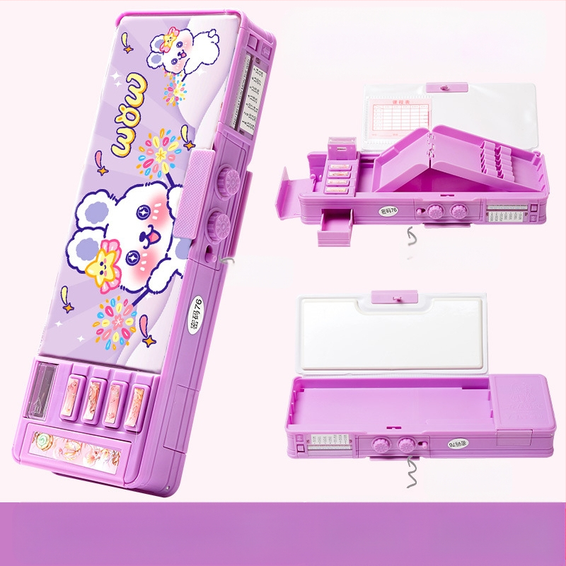 Penar pentru creioane F863, plastic, aproximativ 550 g, autorizare IP: animație joc (IP nume: Y·TIN), personalizare și imprimare a logo-ului disponibile