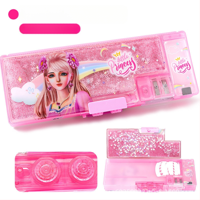 Penar pentru creioane F863, plastic, aproximativ 550 g, autorizare IP: animație joc (IP nume: Y·TIN), personalizare și imprimare a logo-ului disponibile