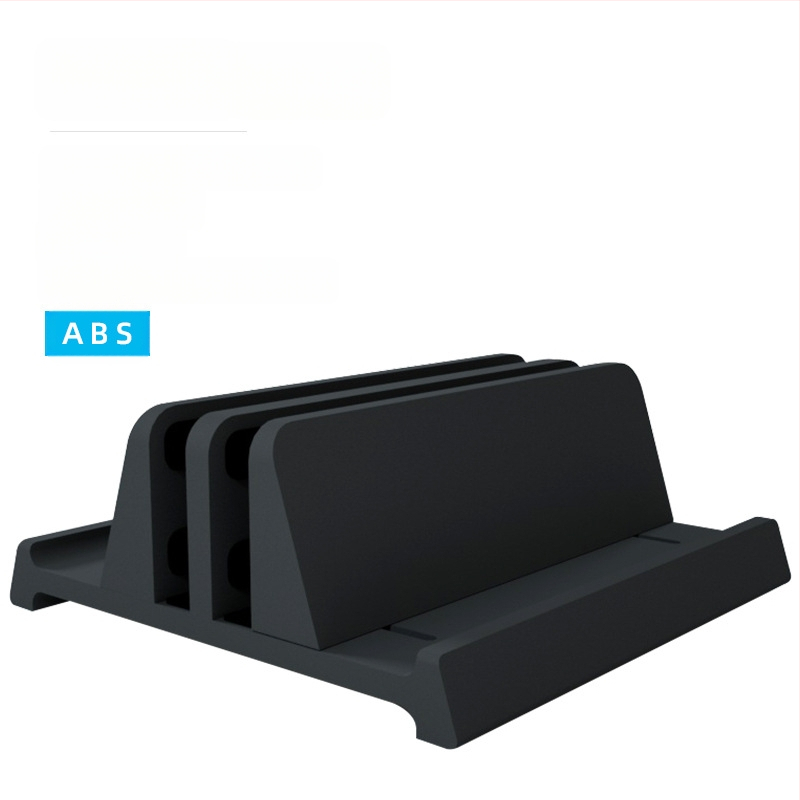 Laptop függőleges állvány, alumínium ötvözet, 546 g, kompatibilis a legtöbb notebookkal, asztali típus