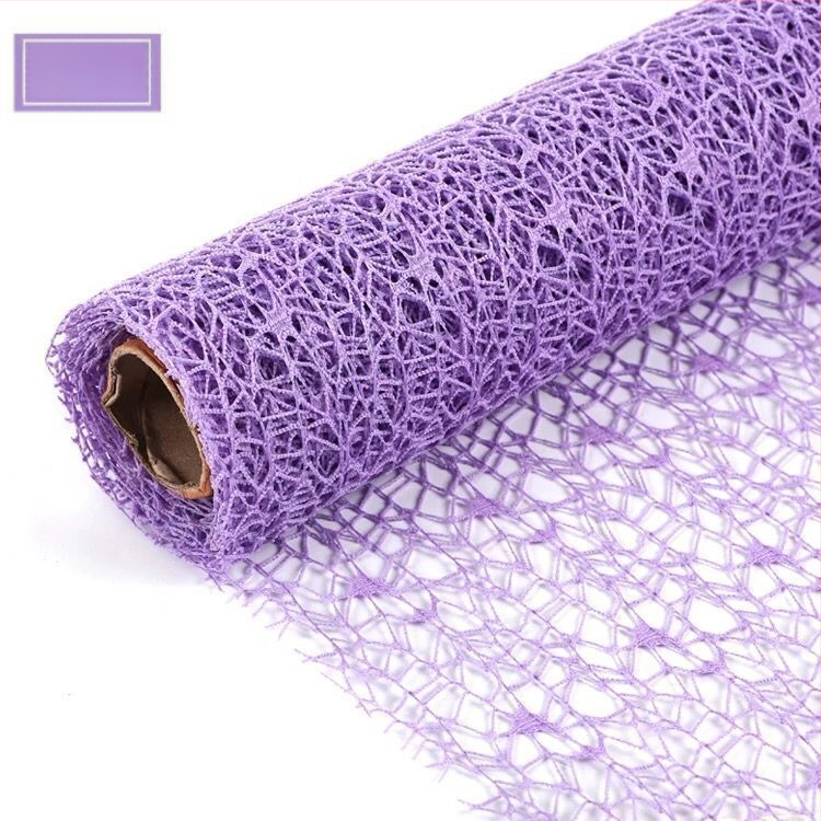 Mullinsen – óvodai dekoratív függöny, textil szalagból készült hálós hátfal dekoráció