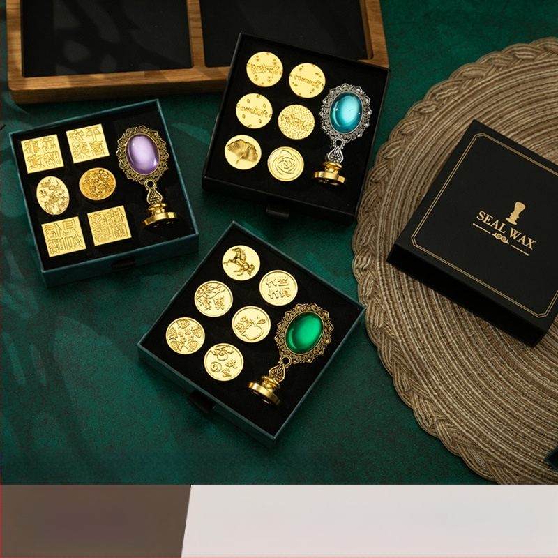 Round viaszpecsét készlet, Modell K13 + k01c, Nettó tömeg: 0.35 kg, Termékkategória: viaszpecsét, Engedélyezett magánmárkák: Igen