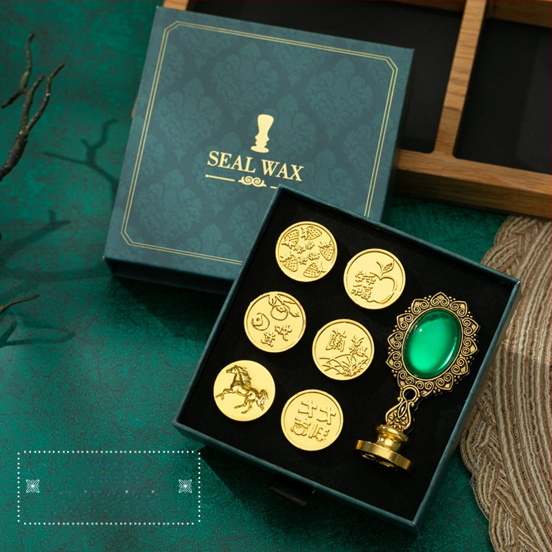 Round viaszpecsét készlet, Modell K13 + k01c, Nettó tömeg: 0.35 kg, Termékkategória: viaszpecsét, Engedélyezett magánmárkák: Igen