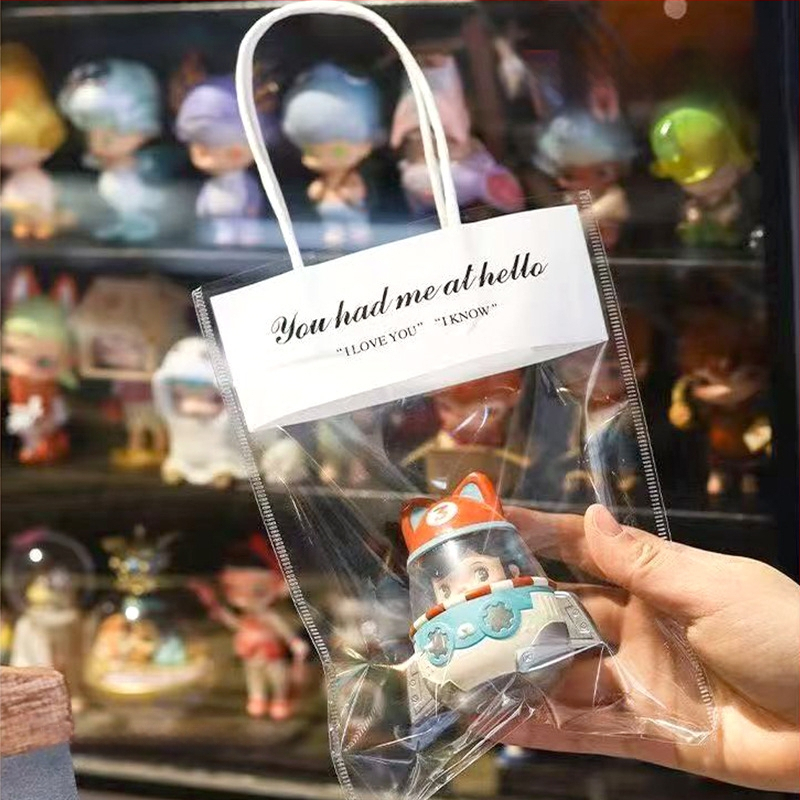 Pungi OPP pentru buchete, disponibile imediat, ambalaj final, tehnică de lipire, 10 bucăți