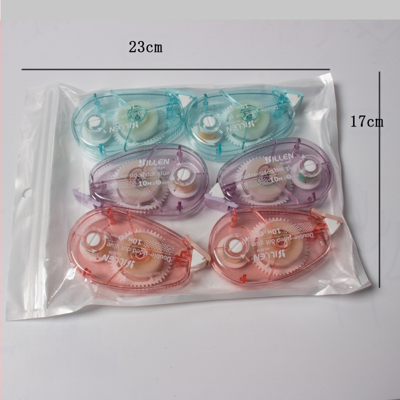 Комплект точково коригираща лента и двустранна лента — акрилово лепило върху PET филм, дебелина 1.8, за декориране на тетрадки, печат на лого наличен