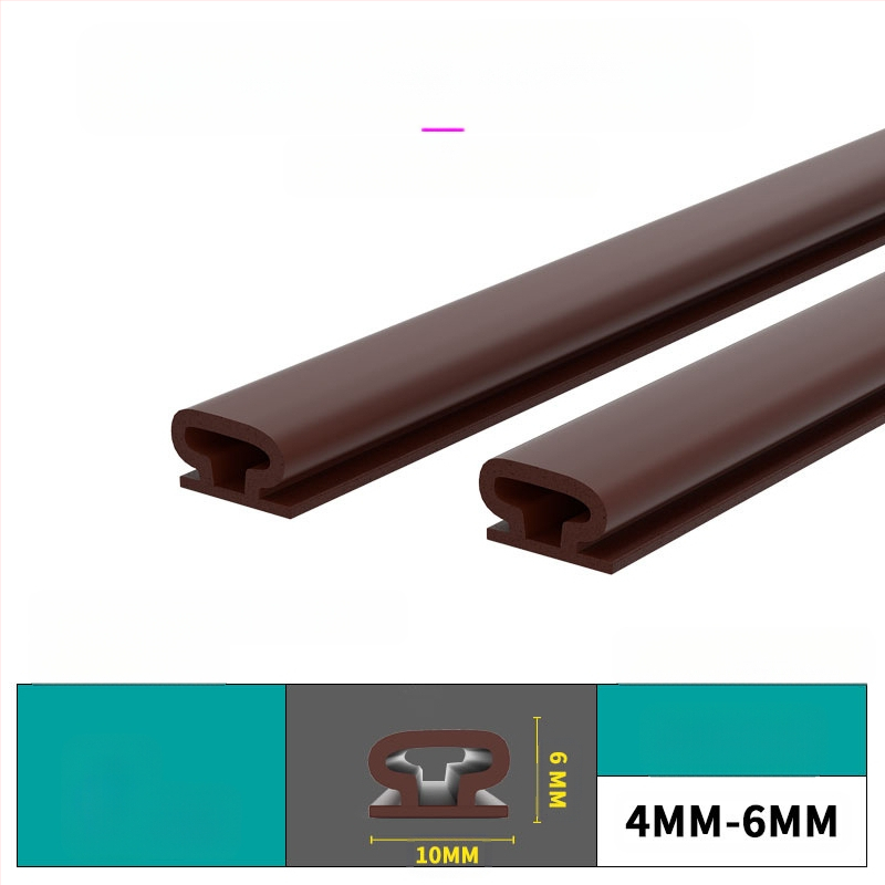 Bandă de etanșare pentru ferestre și uși – izolare fonică, antișoc, impermeabilă, autoadezivă; tip D și tip U; modelul 003