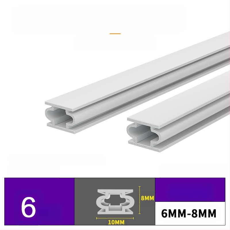 Bandă de etanșare pentru ferestre și uși – izolare fonică, antișoc, impermeabilă, autoadezivă; tip D și tip U; modelul 003