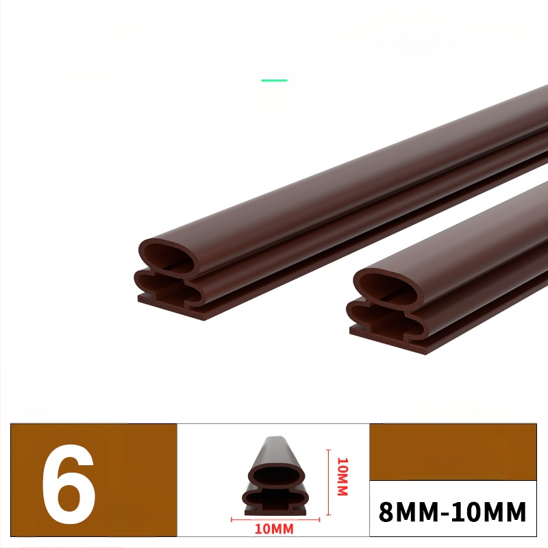 Bandă de etanșare pentru ferestre și uși – izolare fonică, antișoc, impermeabilă, autoadezivă; tip D și tip U; modelul 003